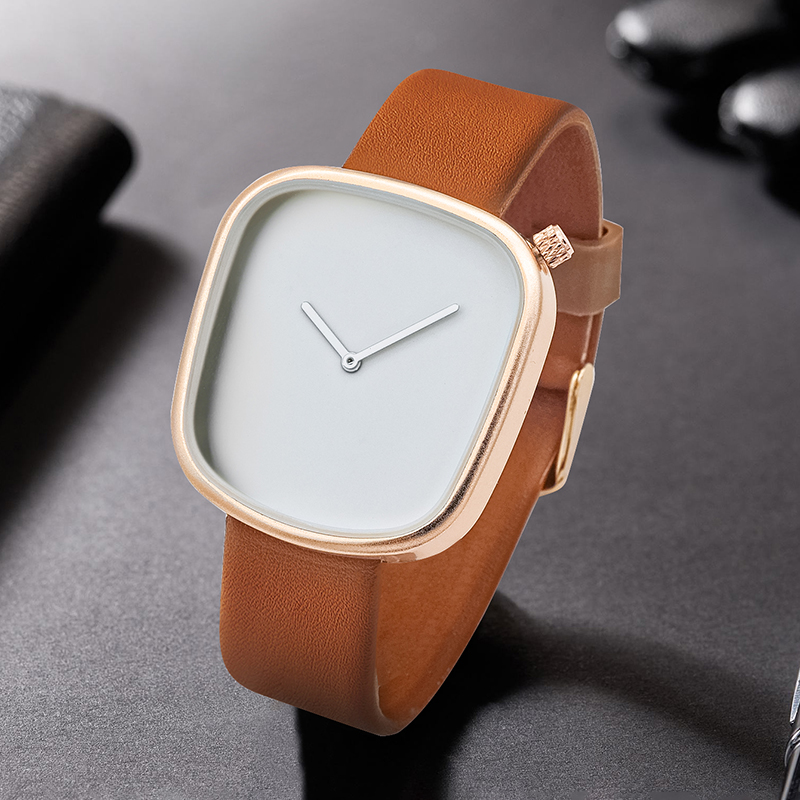 TOMI Watch Minimalist Men's Sq - Canvas Strap Watch recension och pris