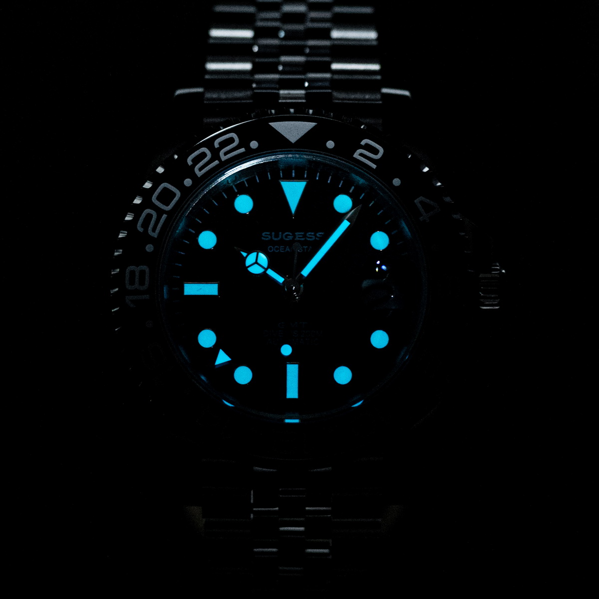 Sugess GMT Diving Watch of Men - Rolex Watch Submariner recension och pris