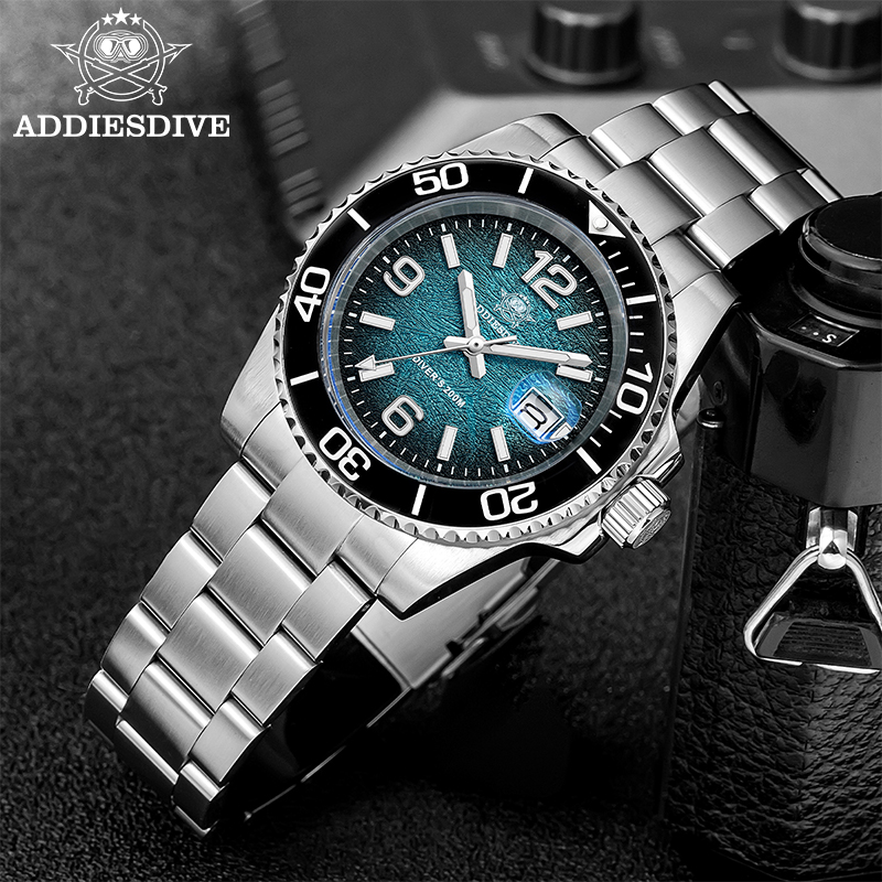 ADDIESDIVE AD2513 Ceramic Beze - Rolex Watch Submariner recension och pris