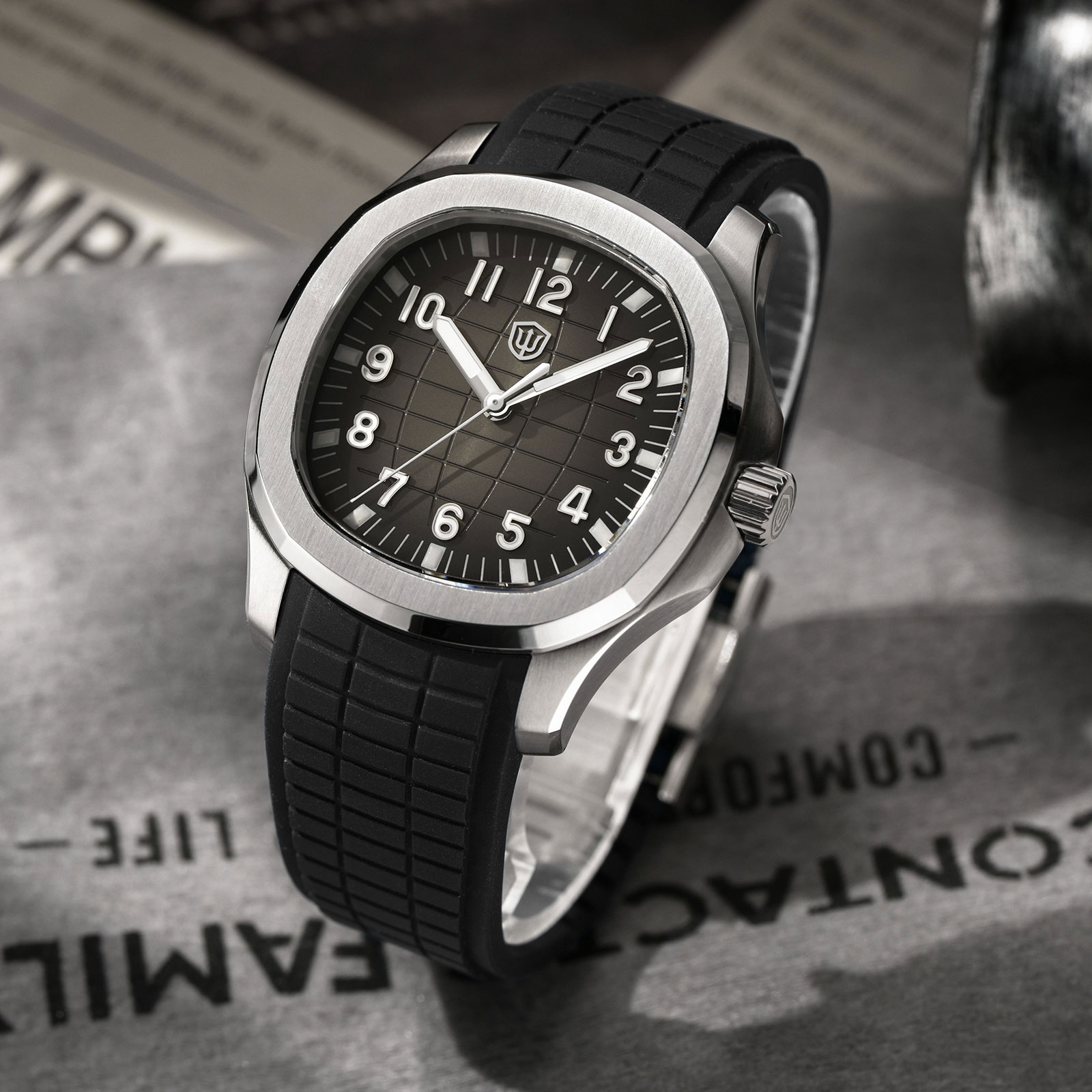 Watchdives WD008 38mm Dive Men - Rolex Watch Submariner recension och pris