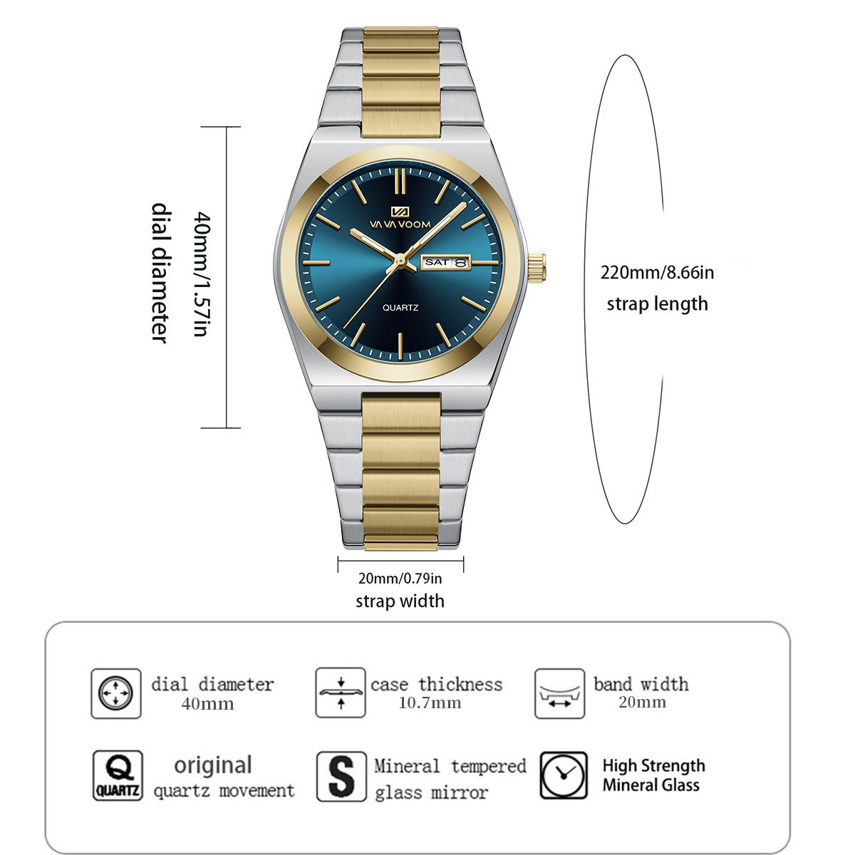Luxury Watch For Man 3Bar Wate - Rolex Watch Submariner recension och pris