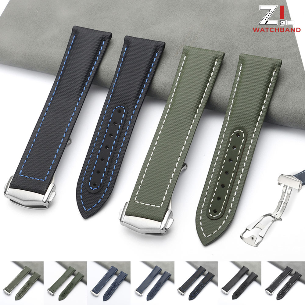 20mm 21mm 22mm Nylon Sailcloth - Omega Watch Speedmaster recension och pris