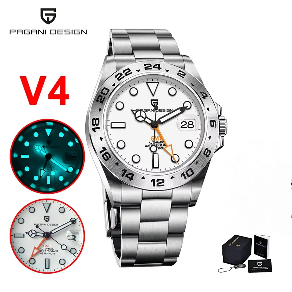 PAGANI DESIGN DG5833 GMT Autom - Rolex Watch Submariner recension och pris