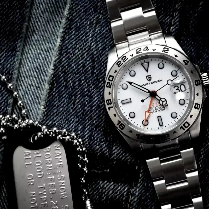 PAGANI DESIGN DG5833 GMT Autom - Rolex Watch Submariner recension och pris