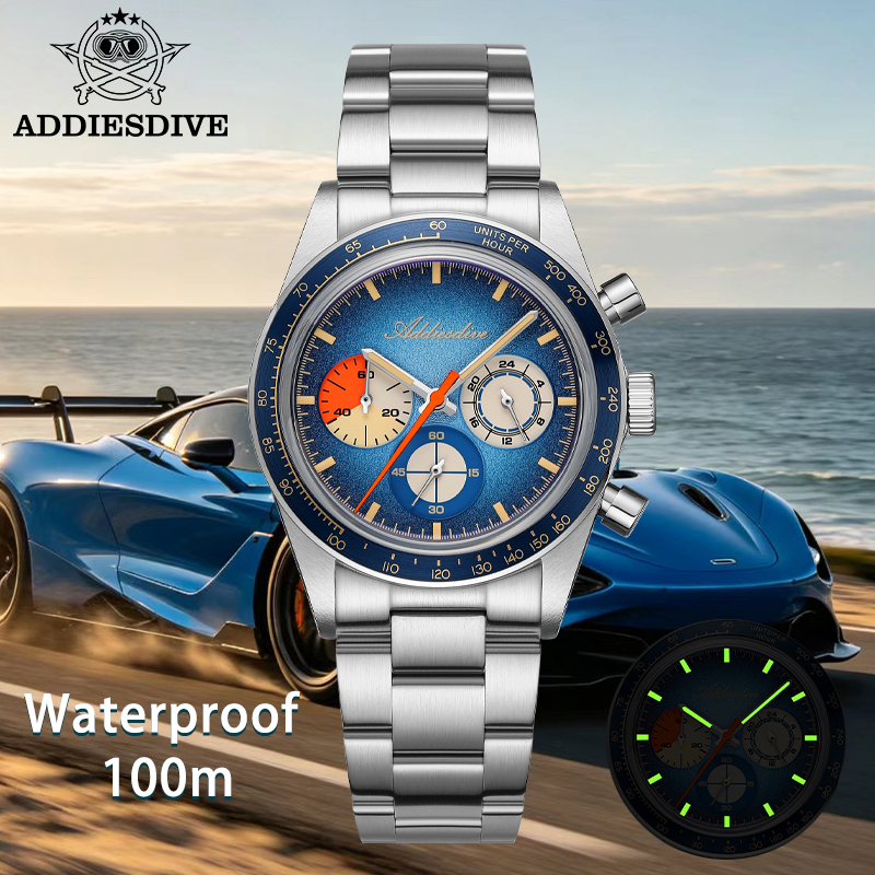 ADDIESDIVE Top Brand AD2551 Ch - Rolex Watch Submariner recension och pris